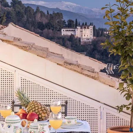 Luxury Alhambra Penthouse Collection Sacromonte Tatil Evi Granada