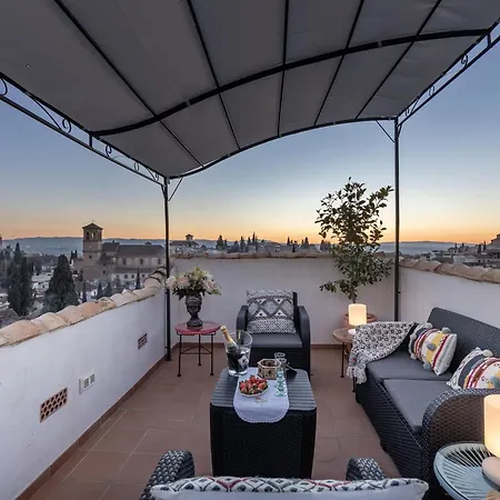 Luxury Alhambra Penthouse Collection Sacromonte Tatil Evi Granada